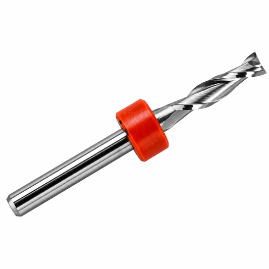 0.1250" (1/8", 3.175mm) x .500" LOC 2-Flute Up-Cut Square End Carbide End Mill, 1/8" Shank | M117