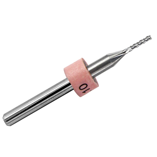 1.10 mm Diamond Pattern Carbide Router – .250″ LOC – Fish Tail Tip R117