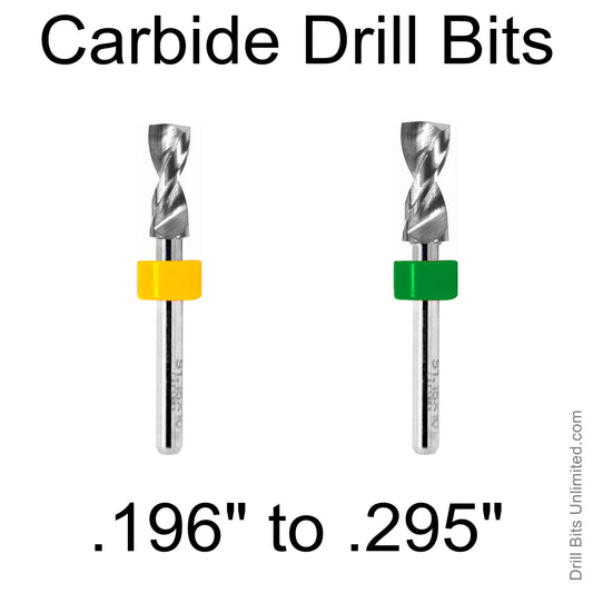 Carbide Drill Bits - Diameters .196" to .295" CD5