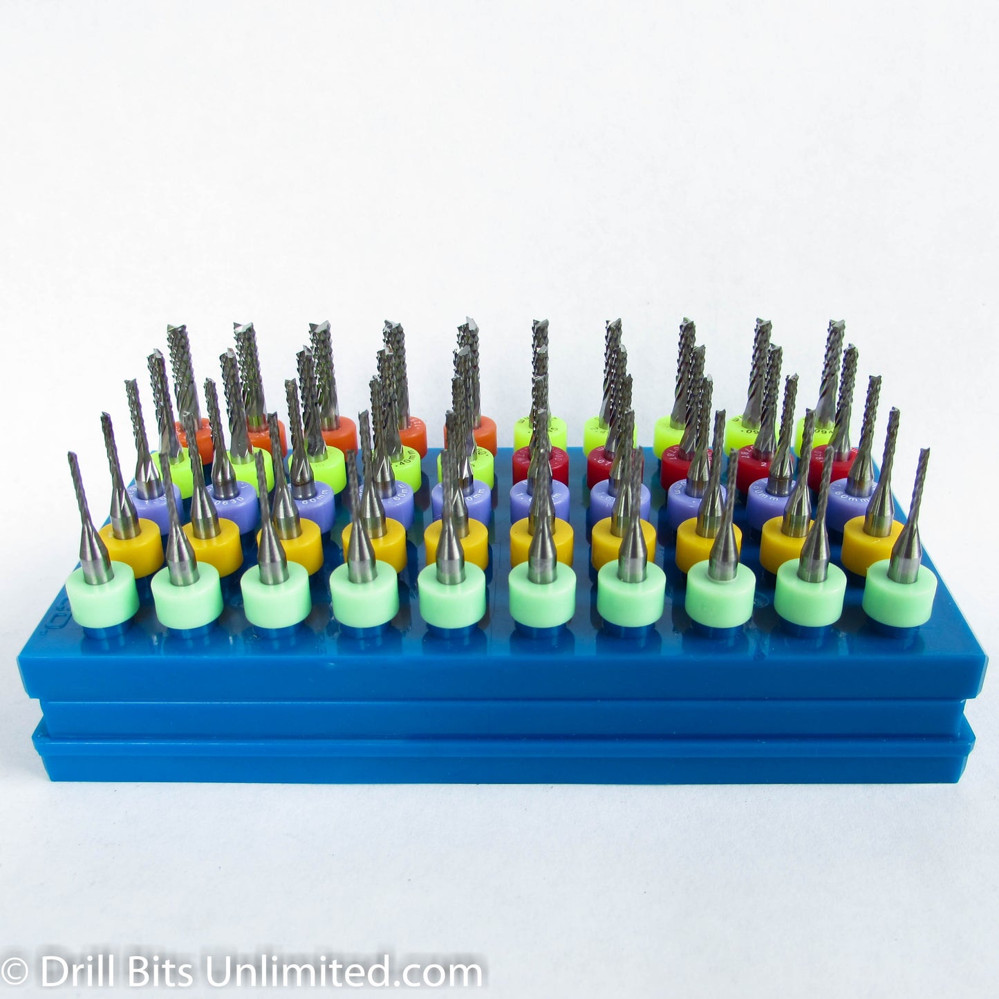 Fifty Piece - Six Size - Diamond Router Variety Set - Fish Tail Tips DCF-50