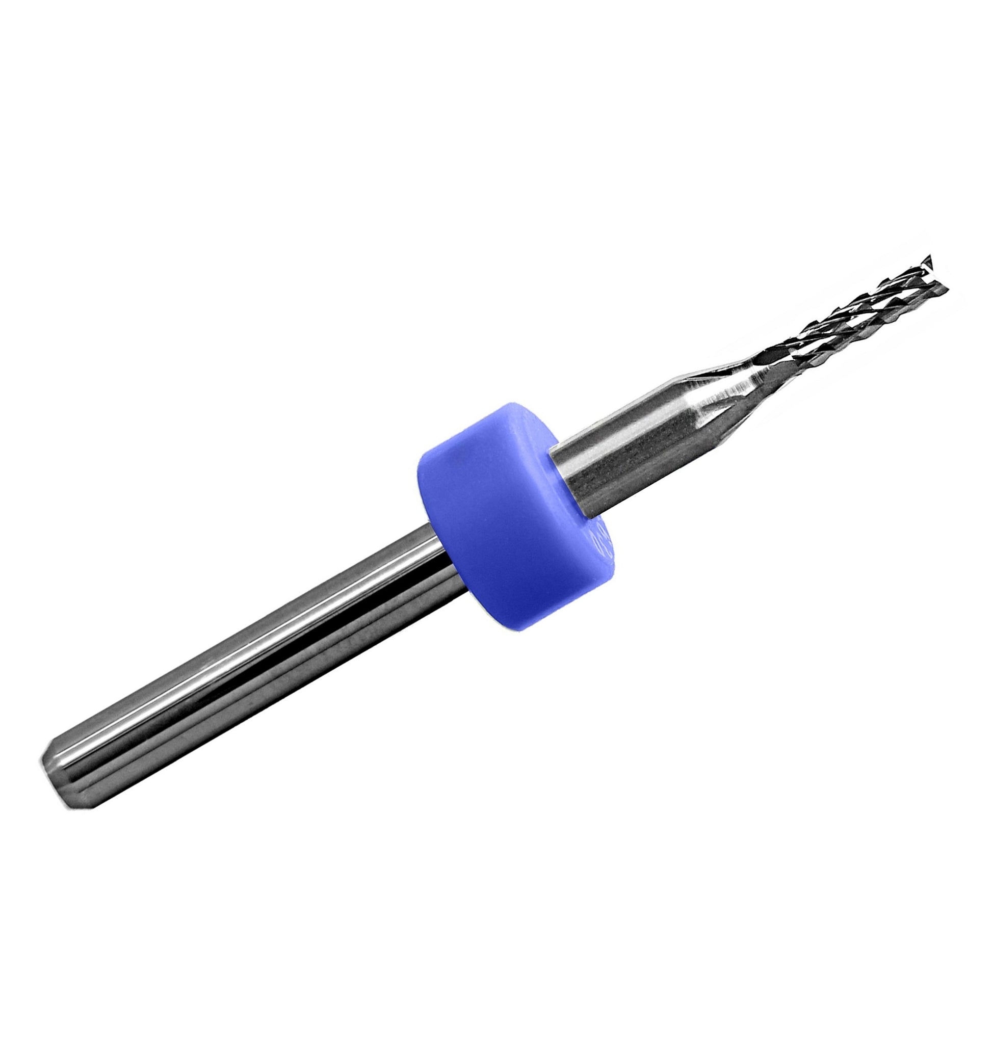 1.40mm diamond flute carbide router with fish tail tip and 1/8 inch shank