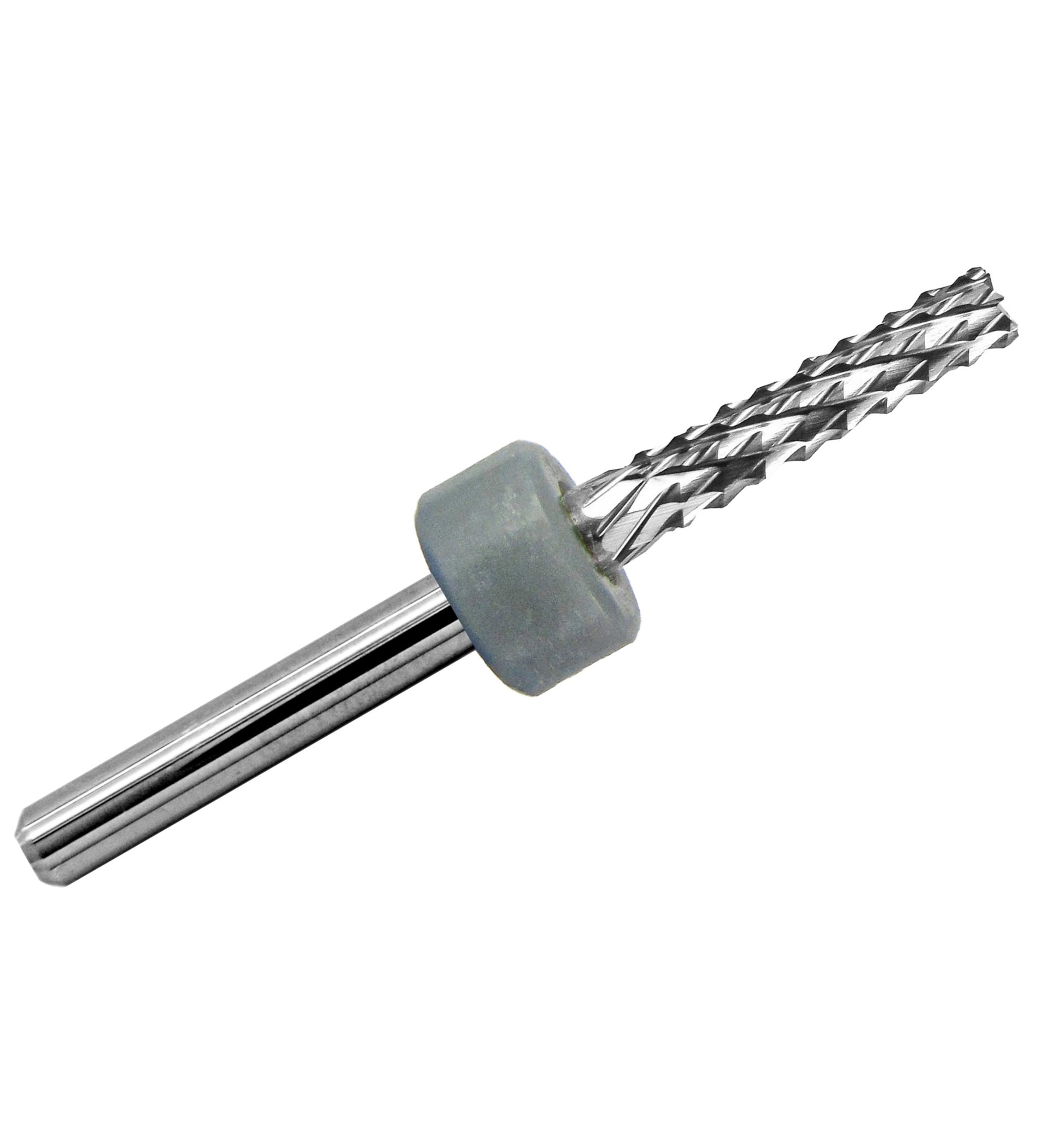 3.00mm diamond flute carbide router with square end and 1/8 inch shank