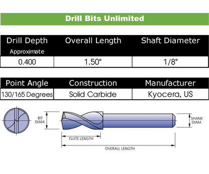 .0059"–.2500" Carbide Micro Drill Set, 160 Sizes, Factory Resharpened, 1/8" Shank | LG-Drill-Set