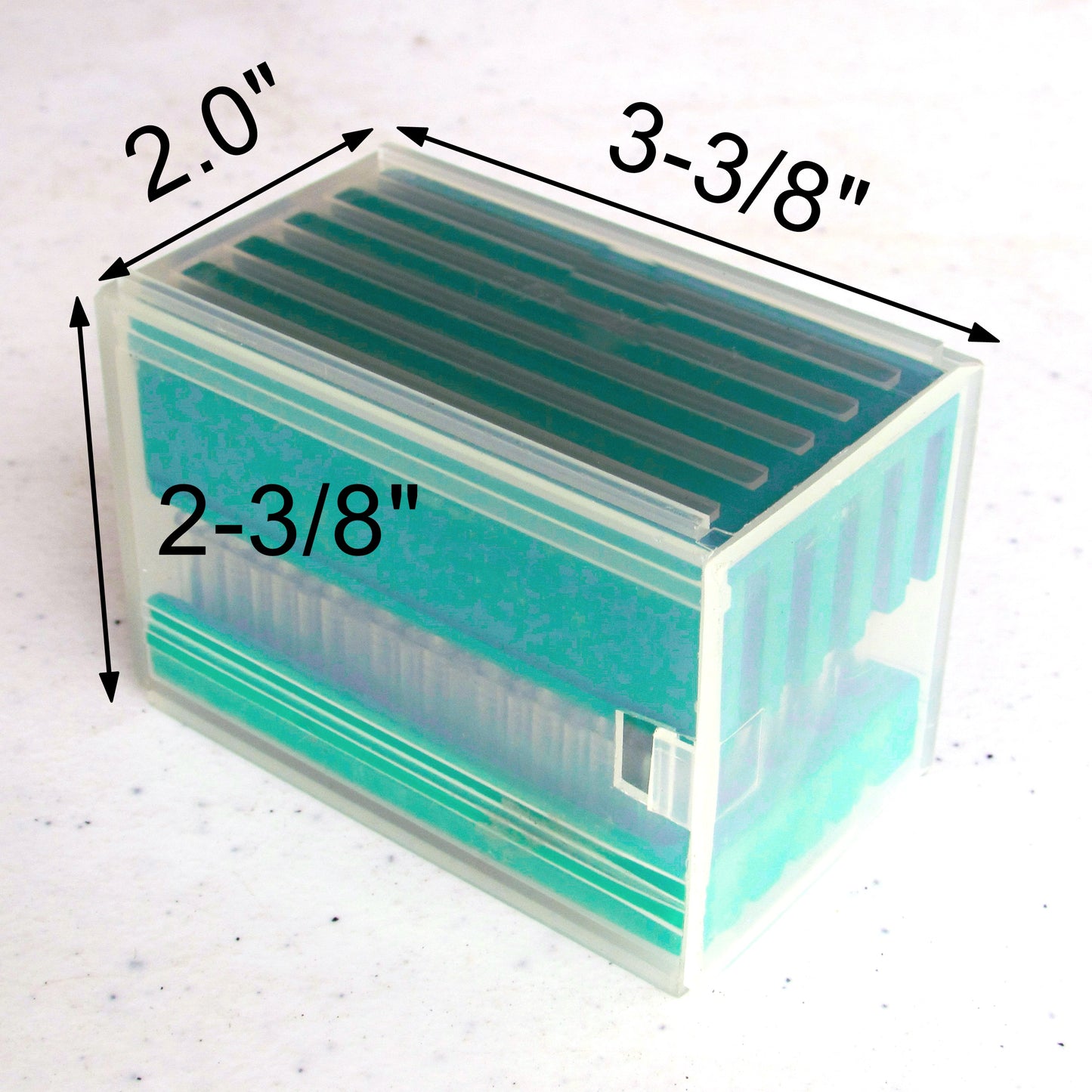 Empty Drill Box - Holds 50 1/8" Shank Drills / Routers / End Mills w/ 1.50" OAL
