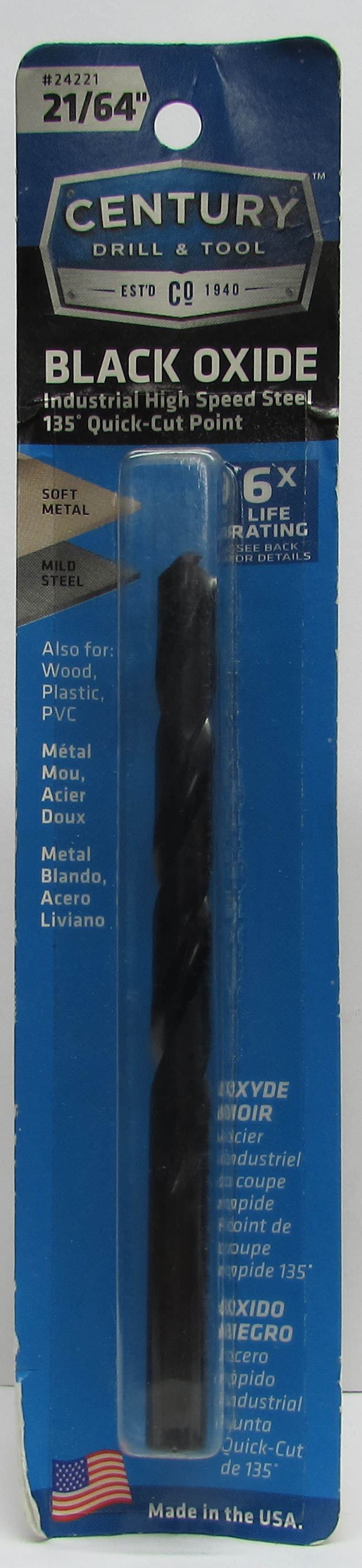 HSS Fractional Drill Bits, Assorted Brands & Sizes