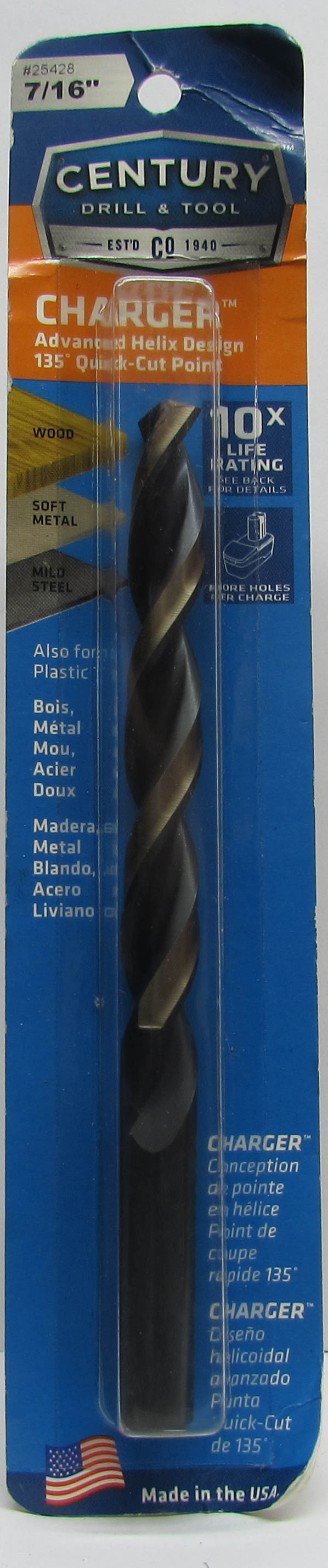 HSS Fractional Drill Bits, Assorted Brands & Sizes