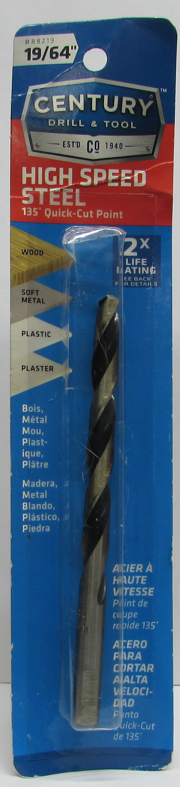 HSS Fractional Drill Bits, Assorted Brands & Sizes