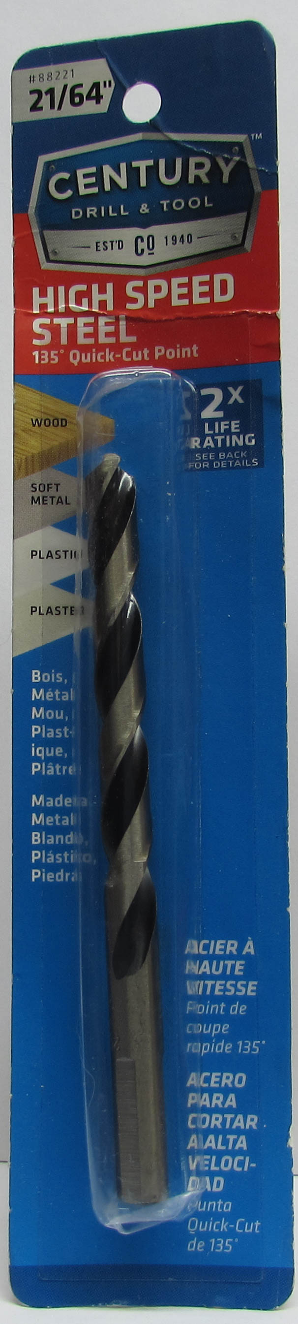 HSS Fractional Drill Bits, Assorted Brands & Sizes