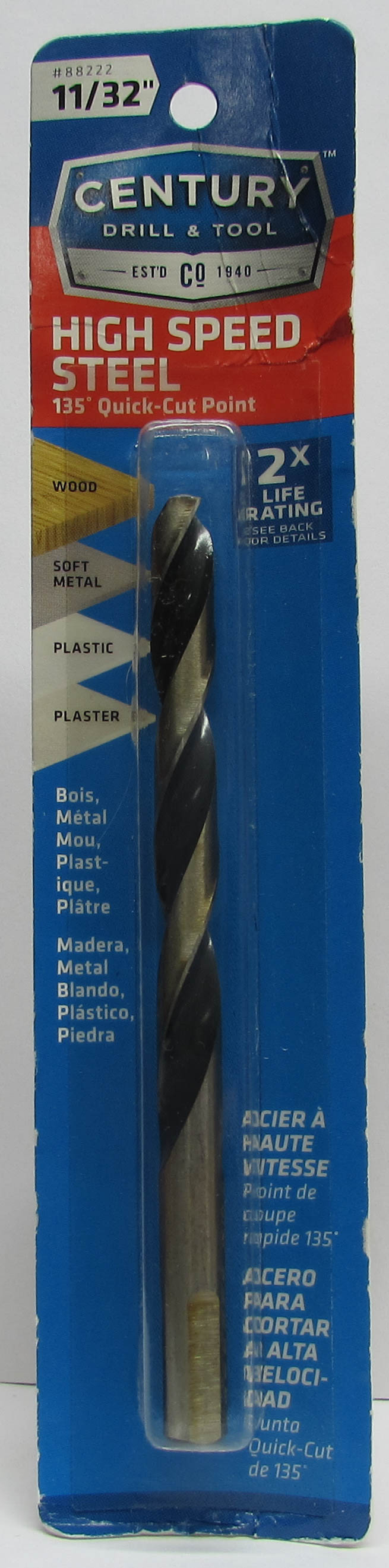 HSS Fractional Drill Bits, Assorted Brands & Sizes