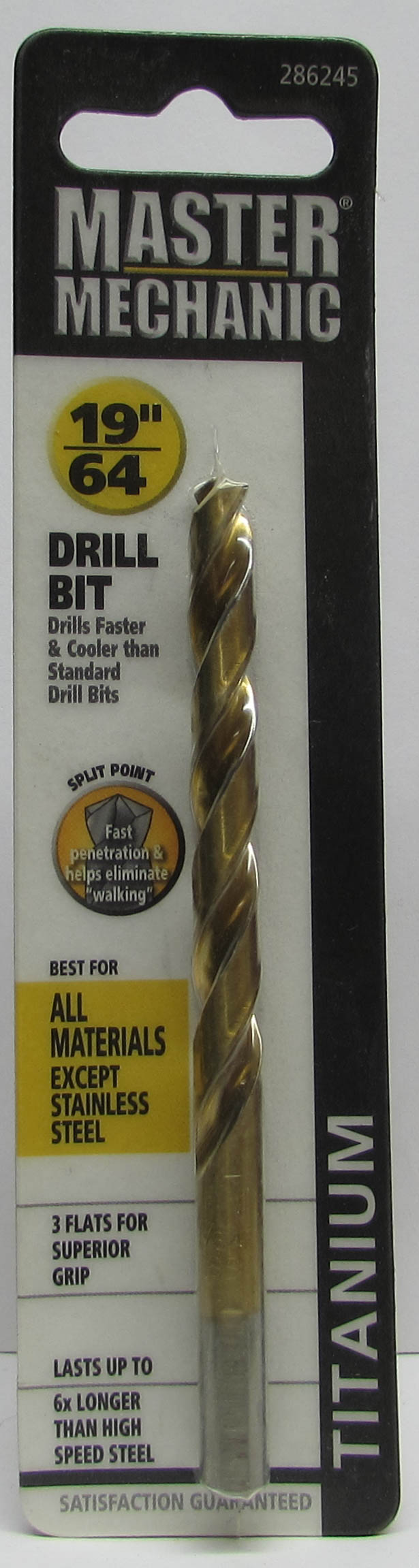 HSS Fractional Drill Bits, Assorted Brands & Sizes