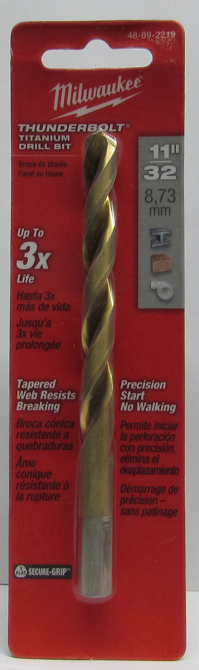 HSS Fractional Drill Bits, Assorted Brands & Sizes