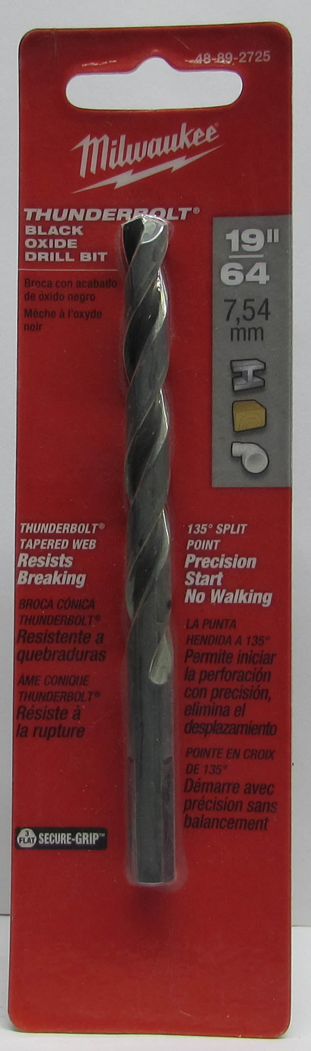 HSS Fractional Drill Bits, Assorted Brands & Sizes
