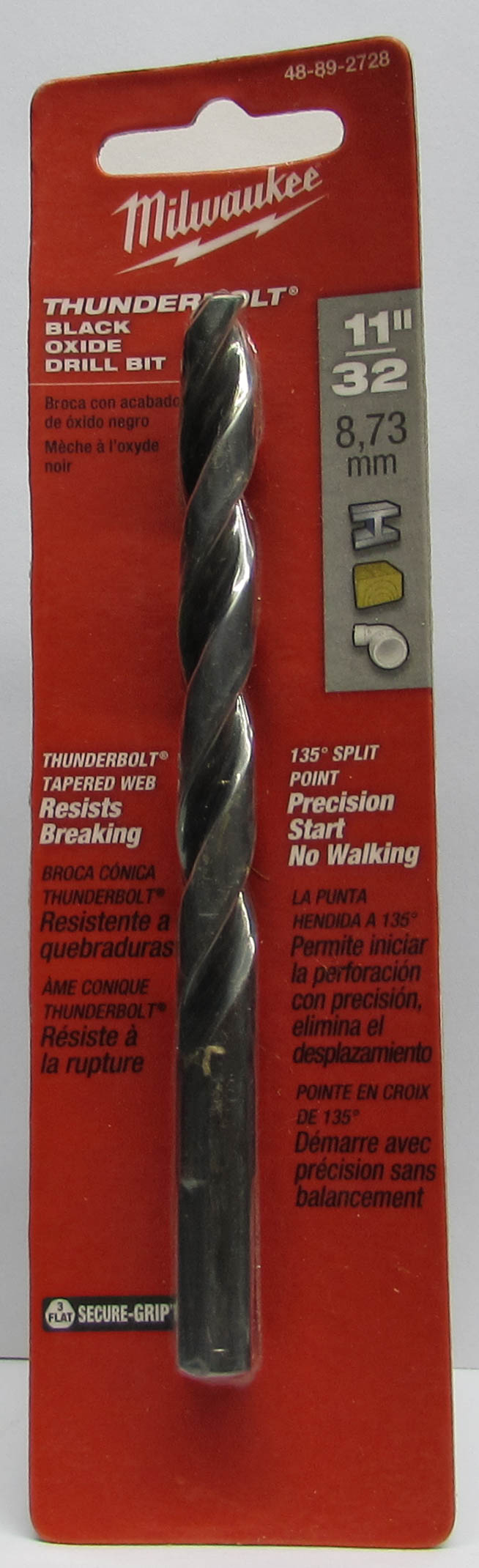 HSS Fractional Drill Bits, Assorted Brands & Sizes