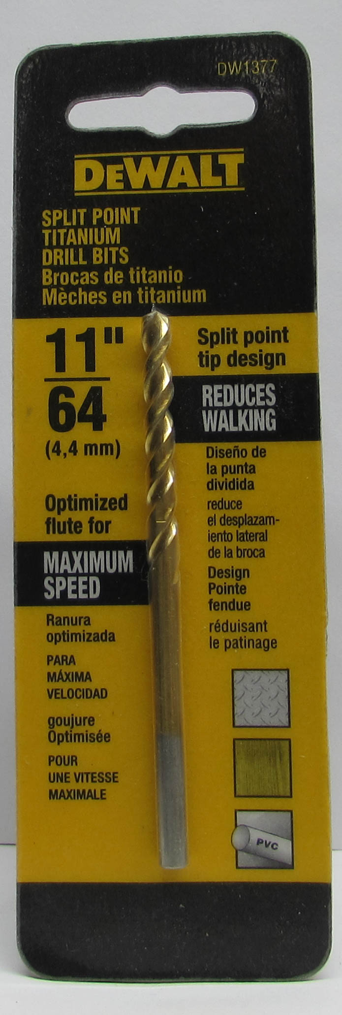 HSS Fractional Drill Bits, Assorted Brands & Sizes