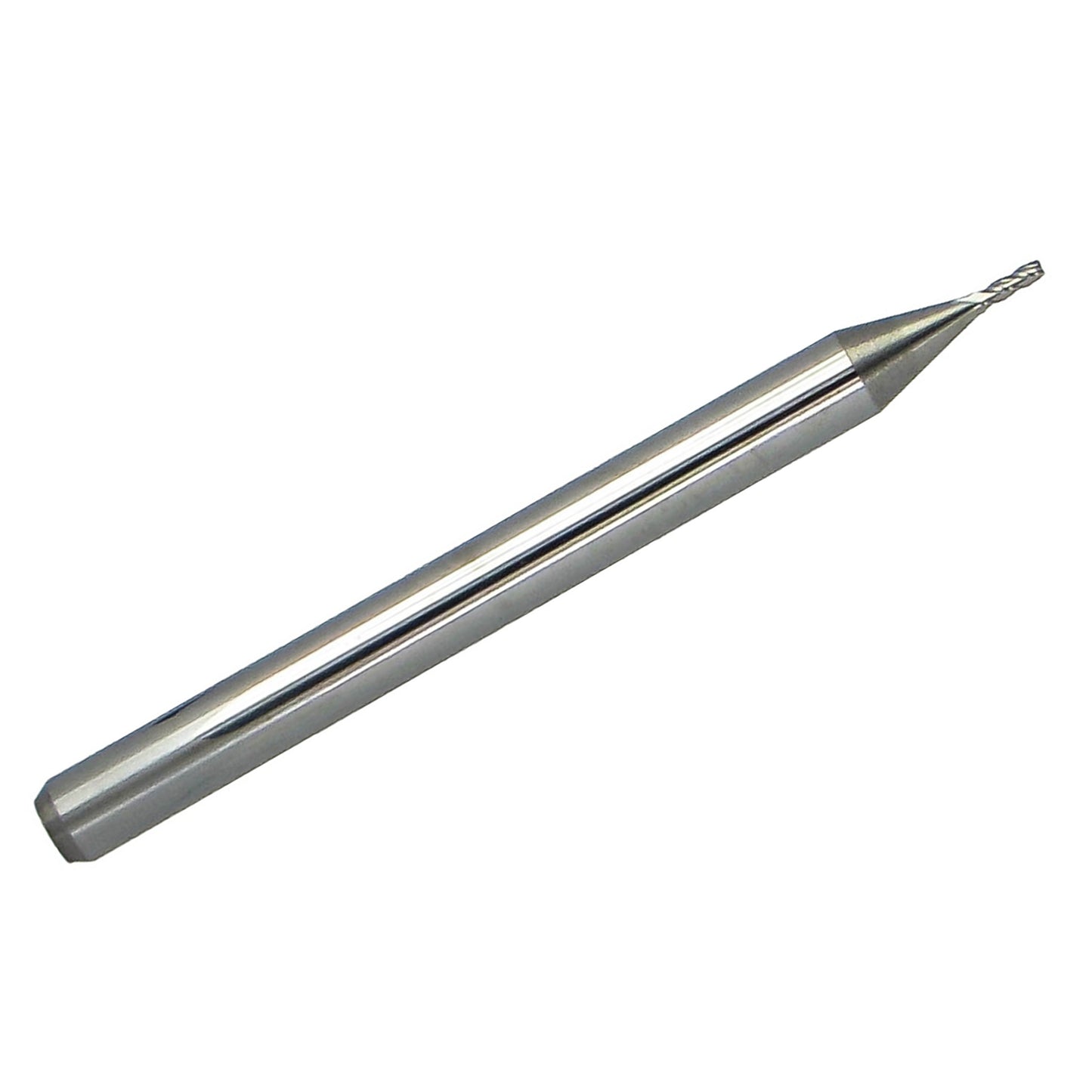 0.029 square end carbide end mill 4 flute bright finish