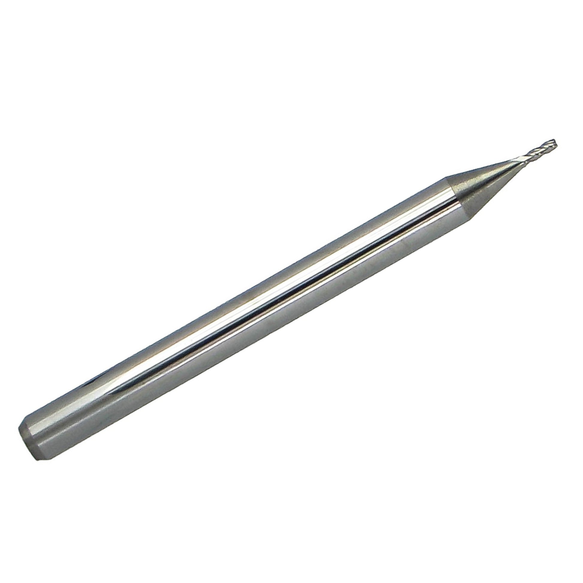 0.029 square end carbide end mill 4 flute bright finish