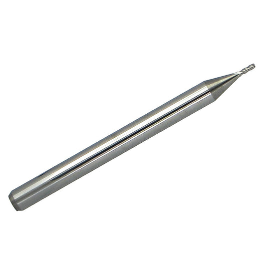 0.029 square end carbide end mill 4 flute bright finish
