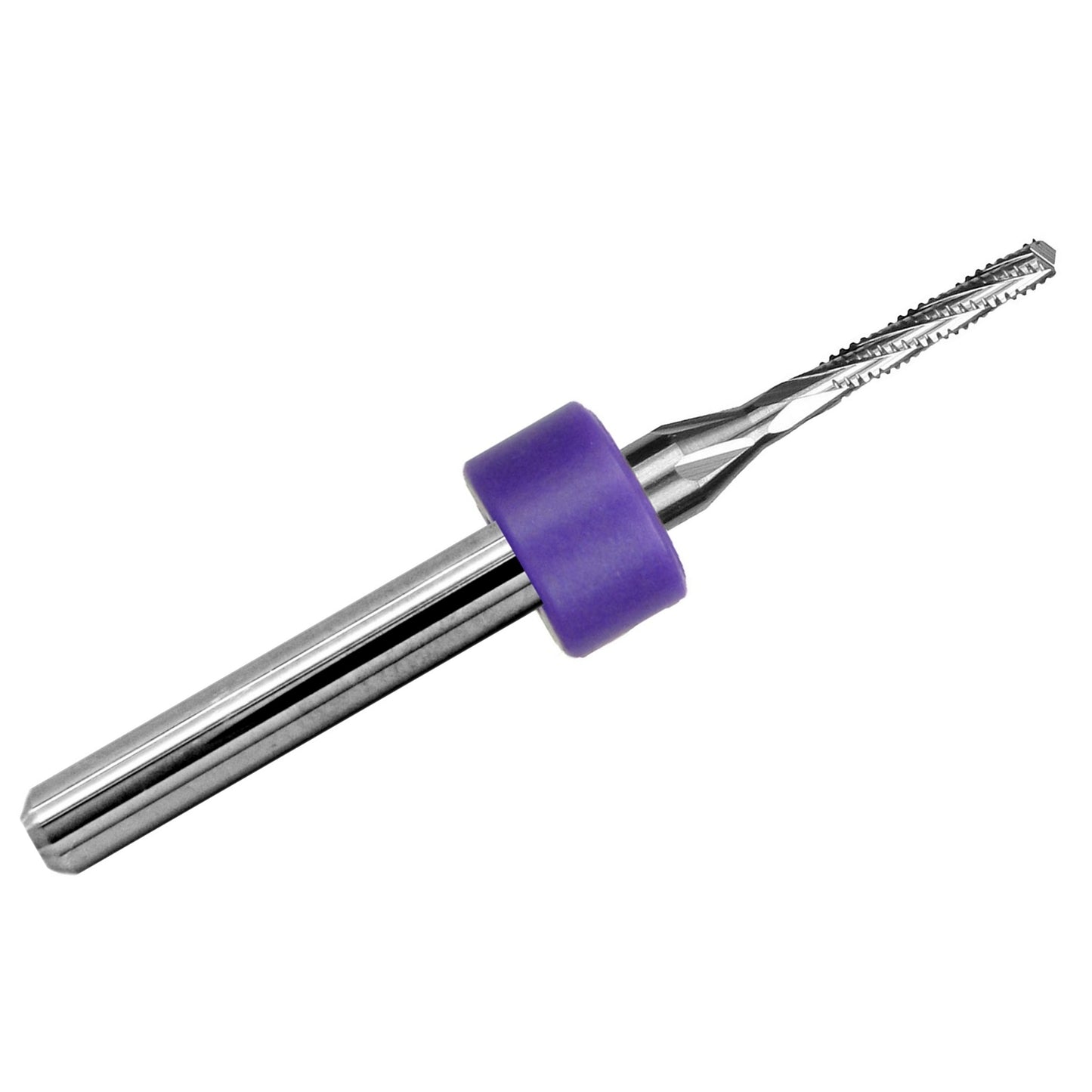 0.0625 inch 1/16 inch chip breaker carbide router drill point tip 1/8 inch shank