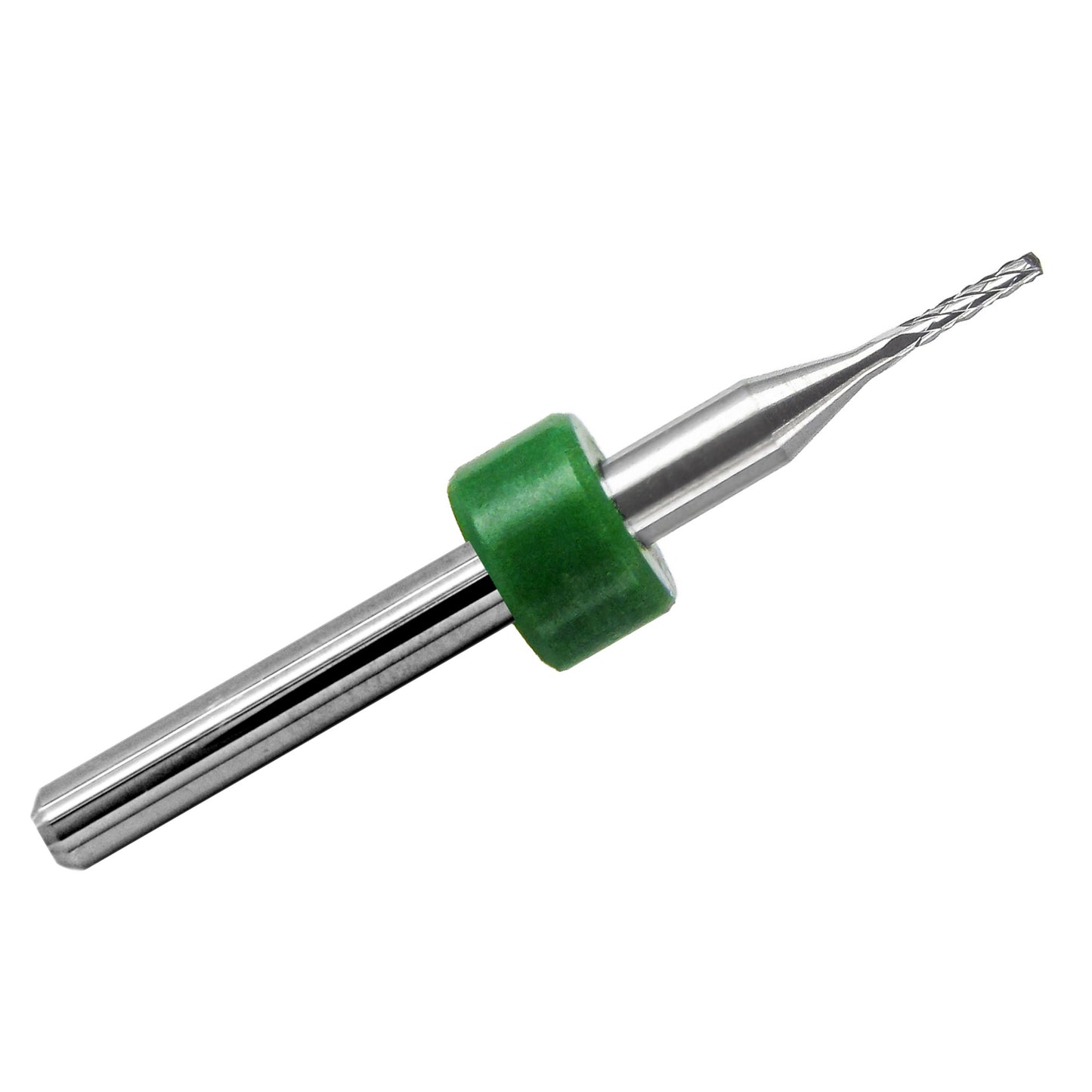 0.0394 inch 1.00mm diamond pattern carbide router dimensions showing .197 inch LOC and 1.50 inch overall length