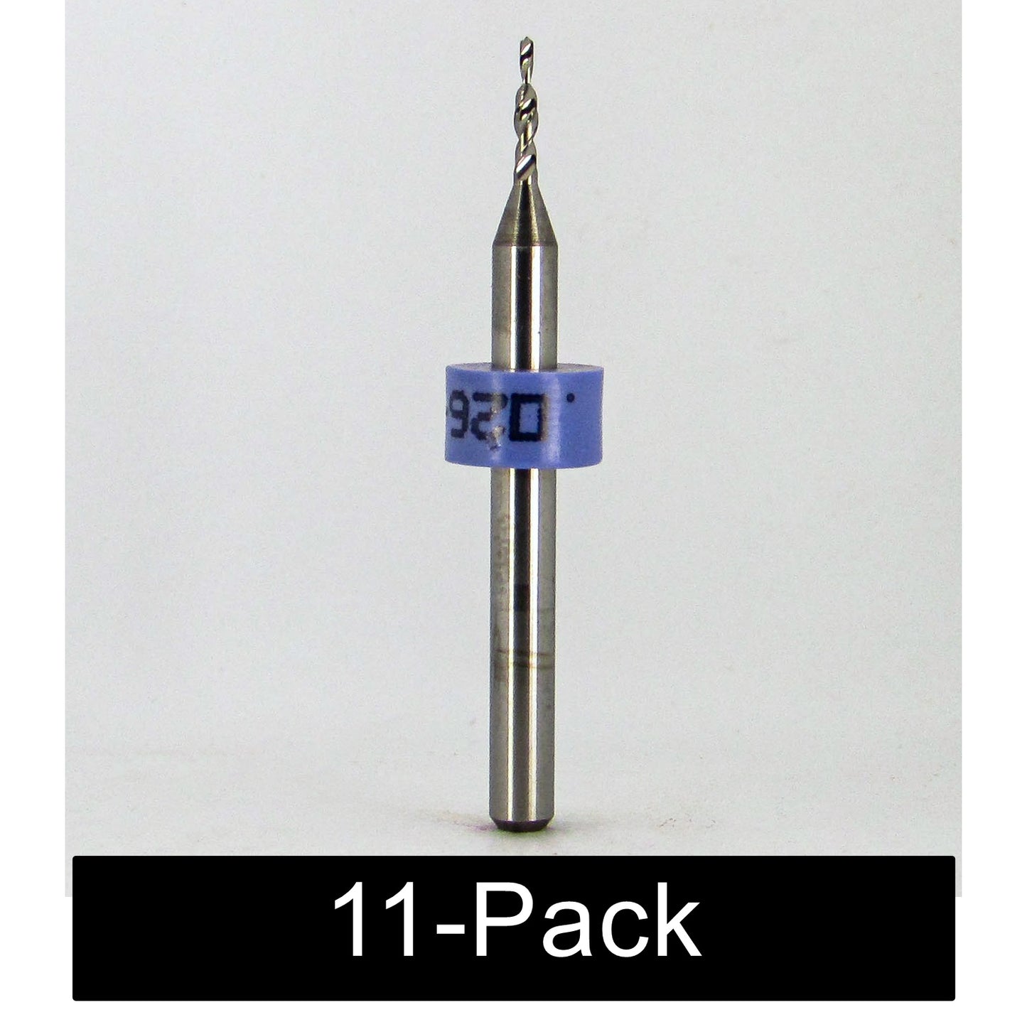 .026" Step to .0465" Solid Carbide Step Drill – 1/8" Shank – 1.50" OAL – Made in USA – 11 Pack