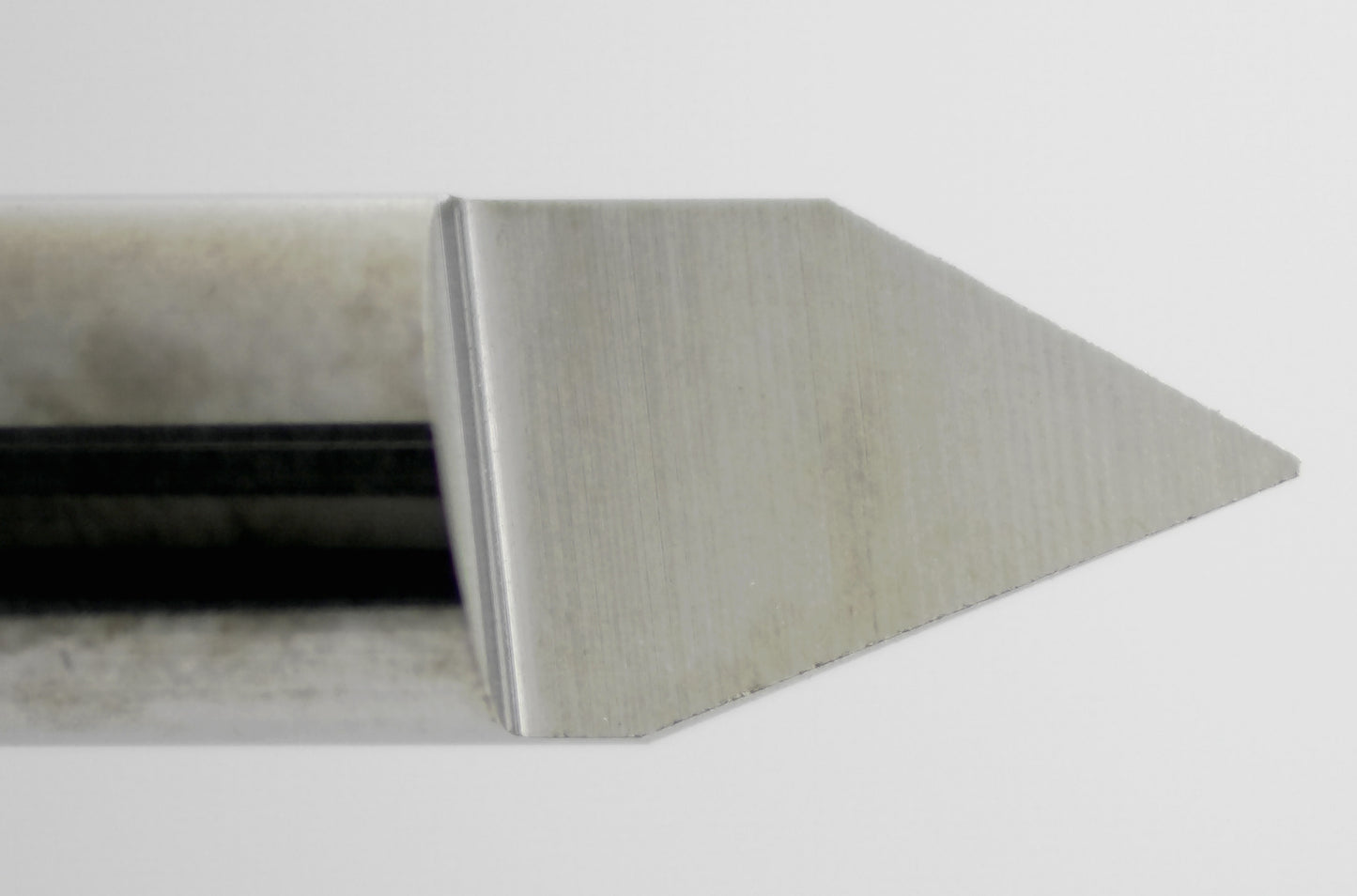 50° Solid Carbide V-Groove Engraving Bit – 0.100" Max Depth – 1/8" Shank – 2 Pack