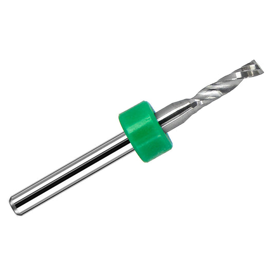 0.0938 inch 3/32 O-flute square-end carbide end mill with 1/8 inch shank