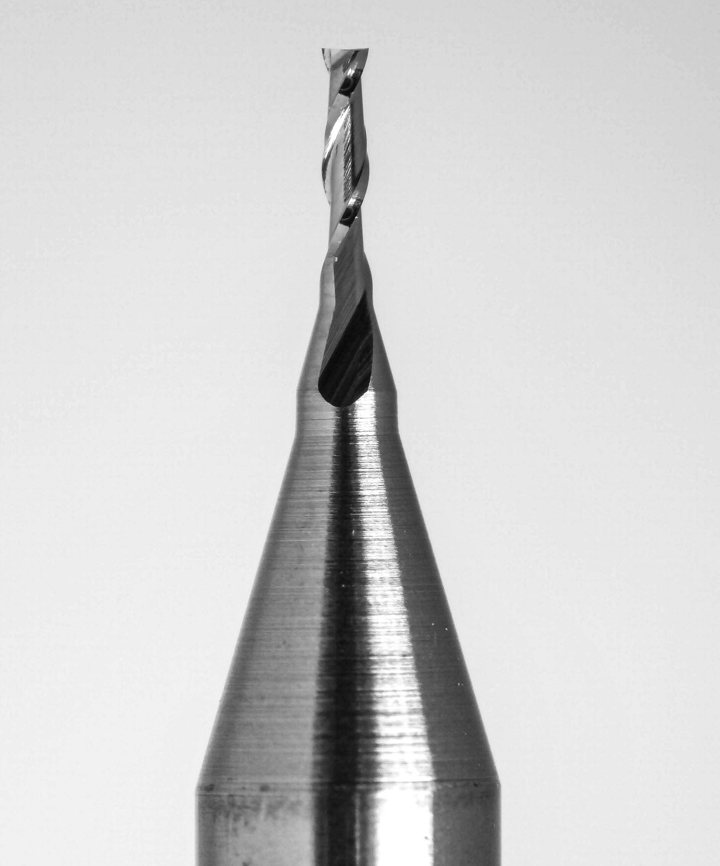 0.50mm x .079" LOC Two Flute Carbide End Mill Up Cut Square End Made in U.S.A. M105A