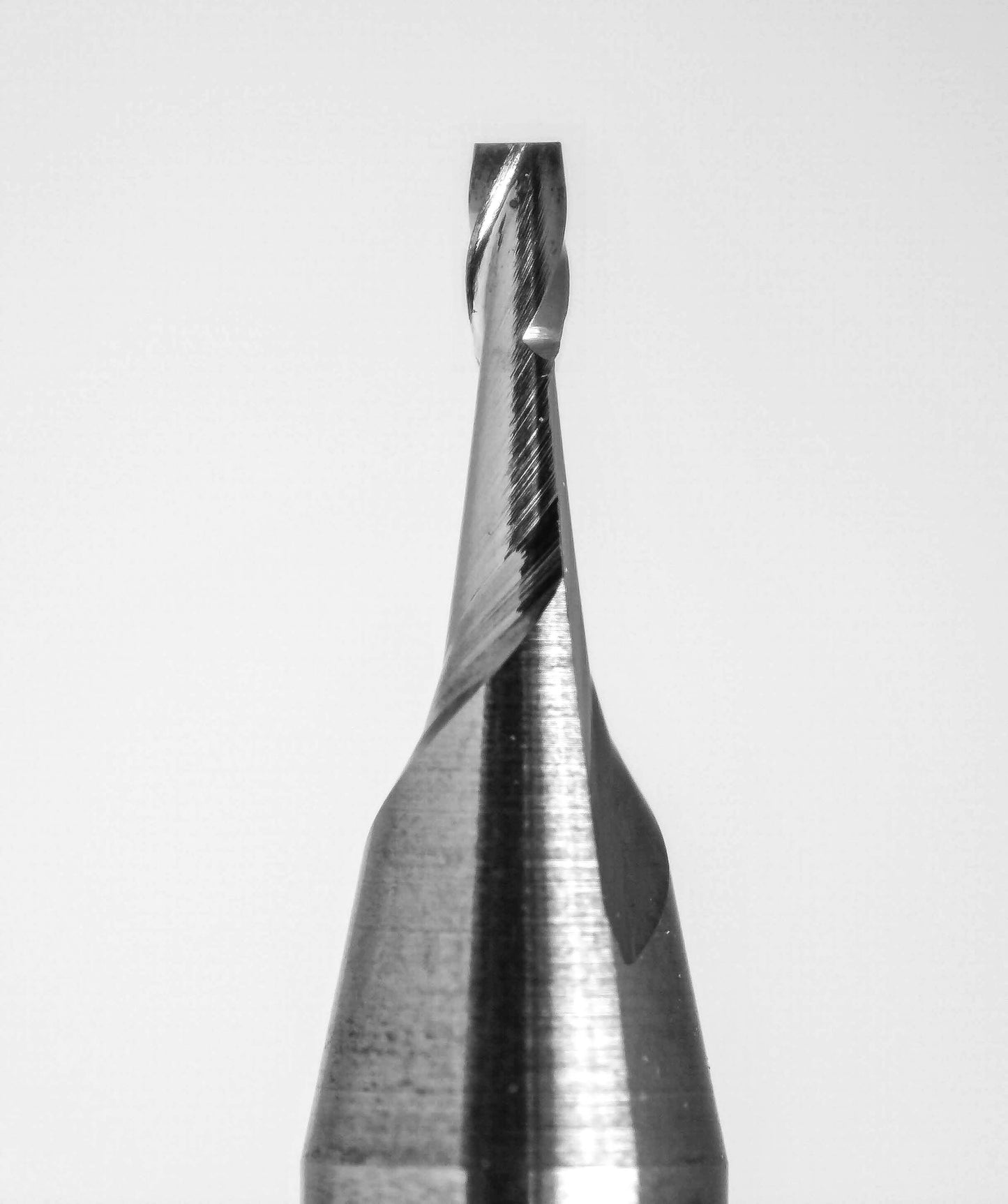 0.0312" (1/32") x .050" LOC STUB Length 2-Flute Carbide End Mill - Up Cut Square End | Made in U.S.A. | M107ST