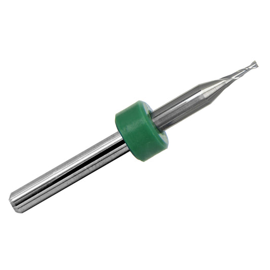 1.00mm x .120" LOC Two Flute UP Cut Carbide End Mill Square End - Made in U.S.A. M109