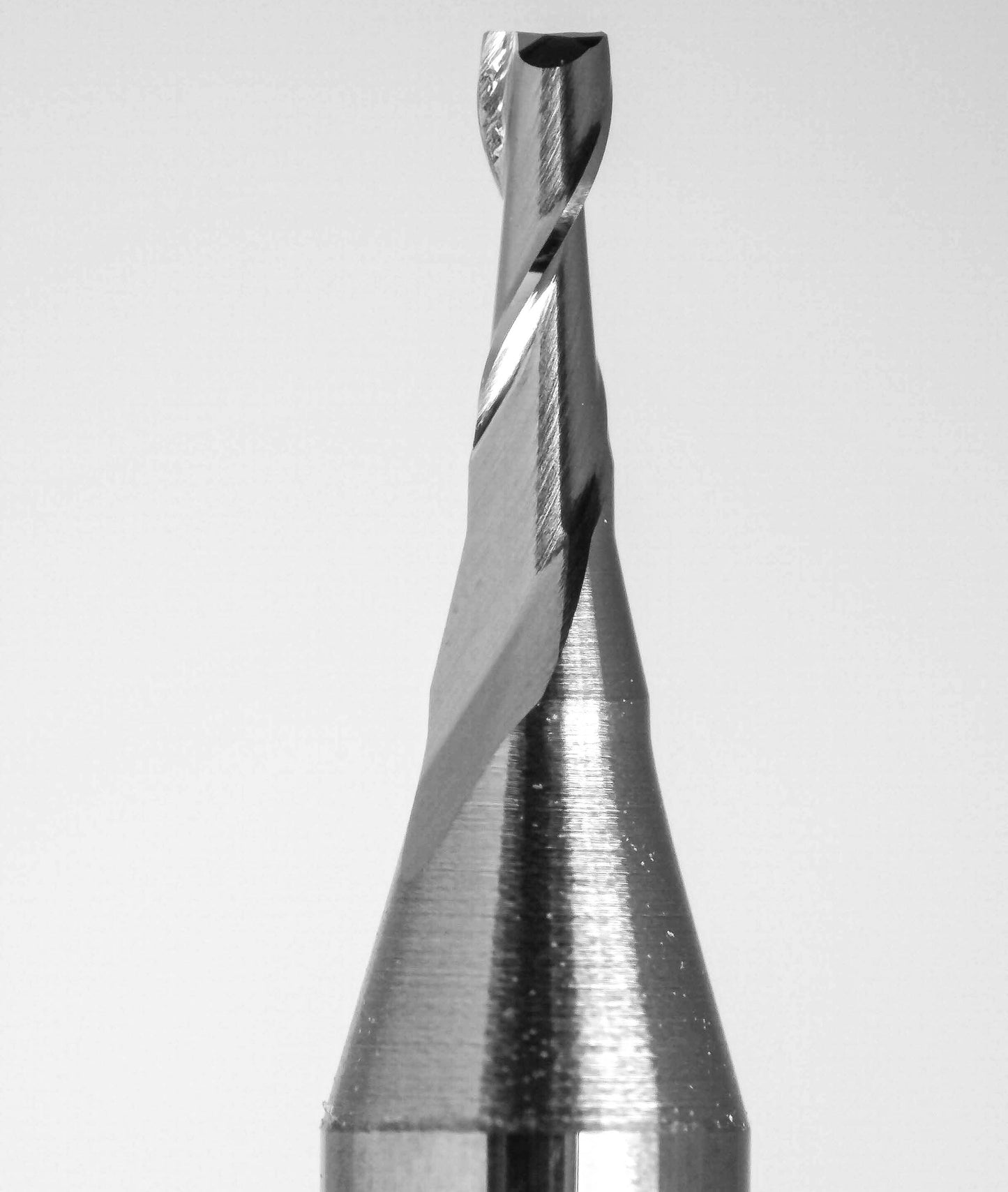 0.044" / 1.12mm Two-Flute Carbide End Mill, Square End, .130" LOC, 1/8" Shank | Lightly Used 10 Pc UMT111