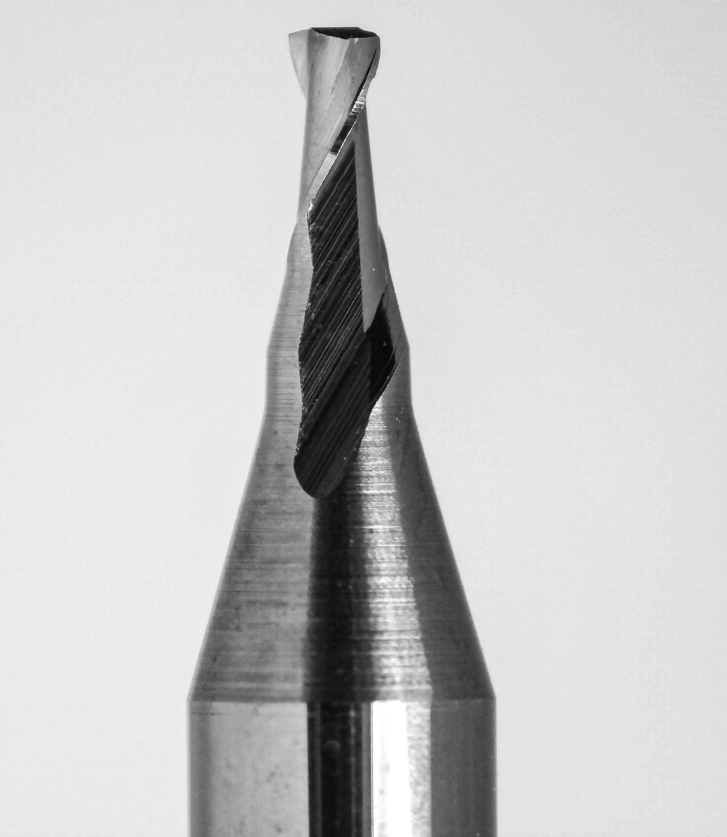 0.0394" / 1.00mm Two-Flute Carbide End Mill, Square End, .120" LOC, 1/8" Shank | Lightly Used 10 Pc UMT110