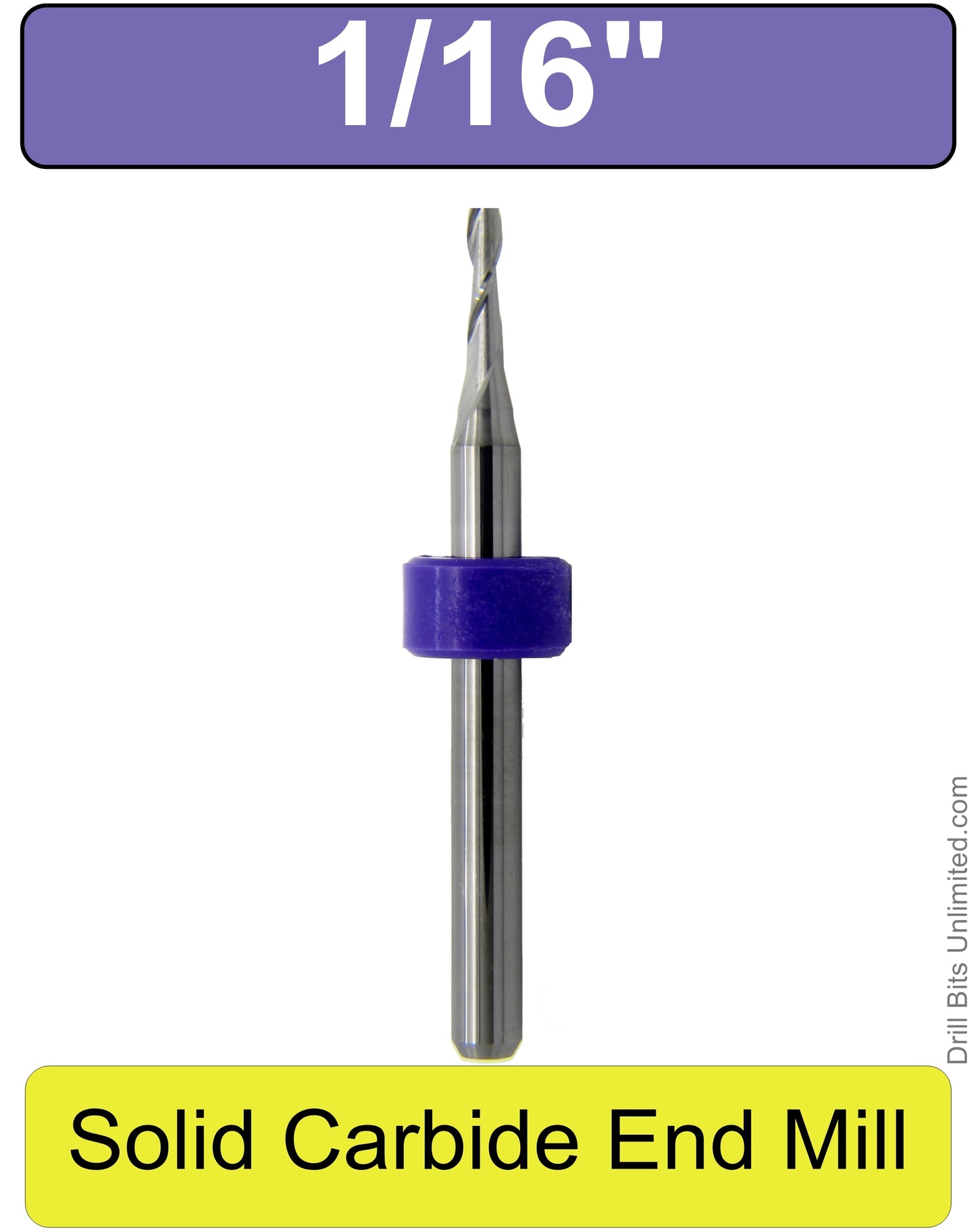 1/16″ 2-Flute Square End Carbide End Mill M111