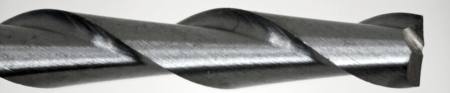 0.1250" (1/8") x .670" LOC 2-Flute Square End HSS End Mill, 1/8" Shank | M114