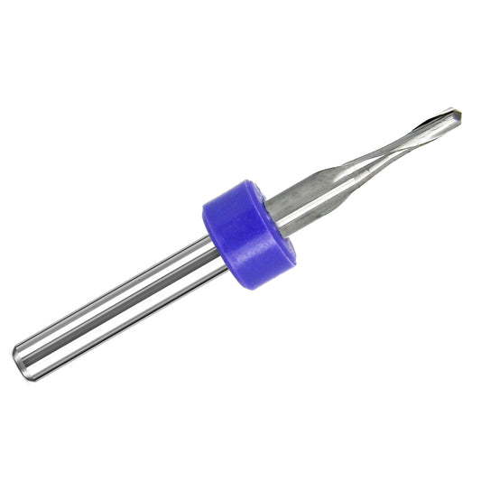 0.0625" / 1/16" 2-Flute Carbide End Mill for Aluminum, .158" LOC M115