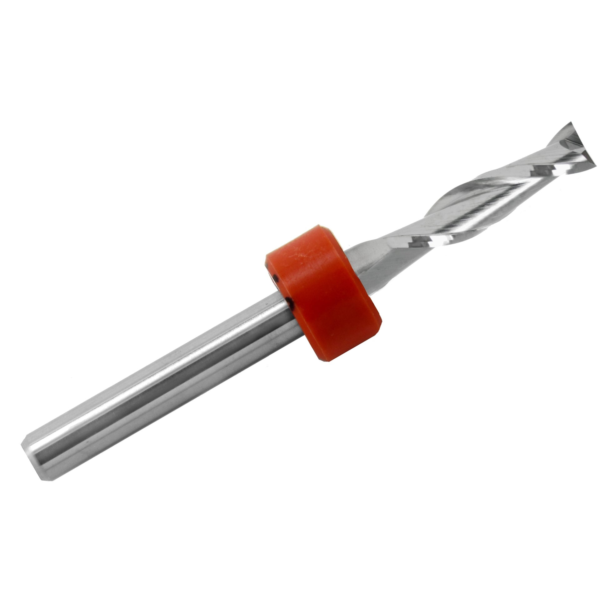 0.1250 inch 1/8 inch 2-flute square-end carbide end mill with 1/8 inch shank
