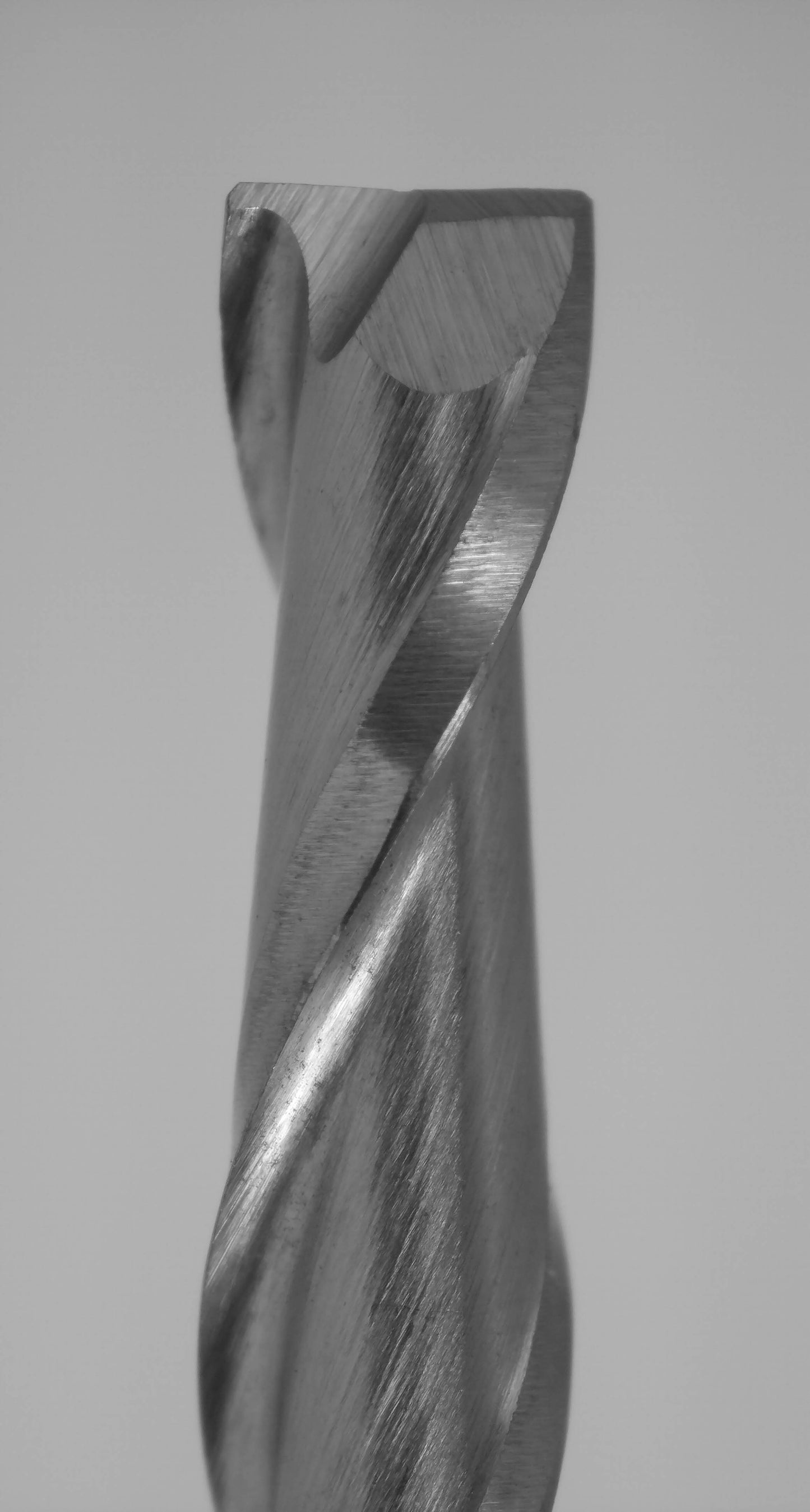 1/8" x 1.25" LOC Up Cut Extended Flute Length Two Flute Carbide End Mill M153