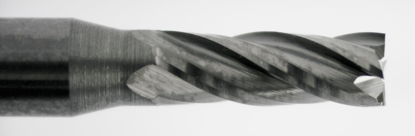 0.0938" (3/32") x .281" LOC 4-Flute Square End Carbide End Mill, 1/8" Shank | M4-120