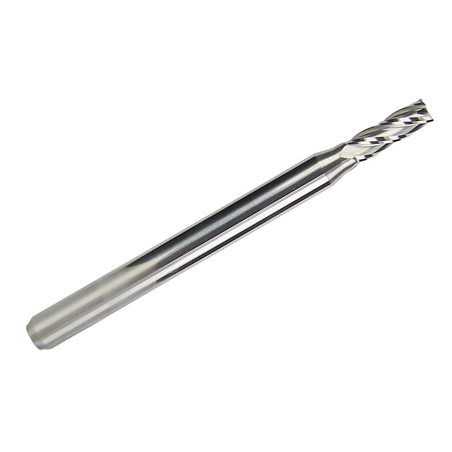 Kyocera 1810-0938.281 3/32 inch 4-flute uncoated carbide square end mill with 1/8 inch shank
