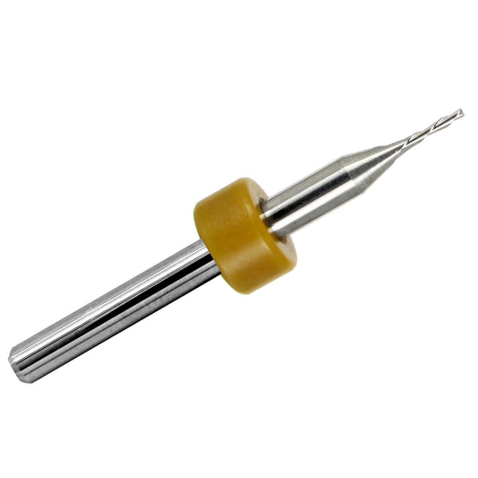 1/32" down-cut carbide end mill for wood, plastic, and CNC routing