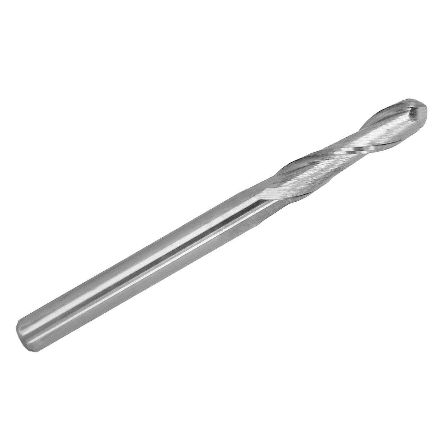 0.1250 inch 1/8 inch ball nose carbide end mill with 1/8 inch shank