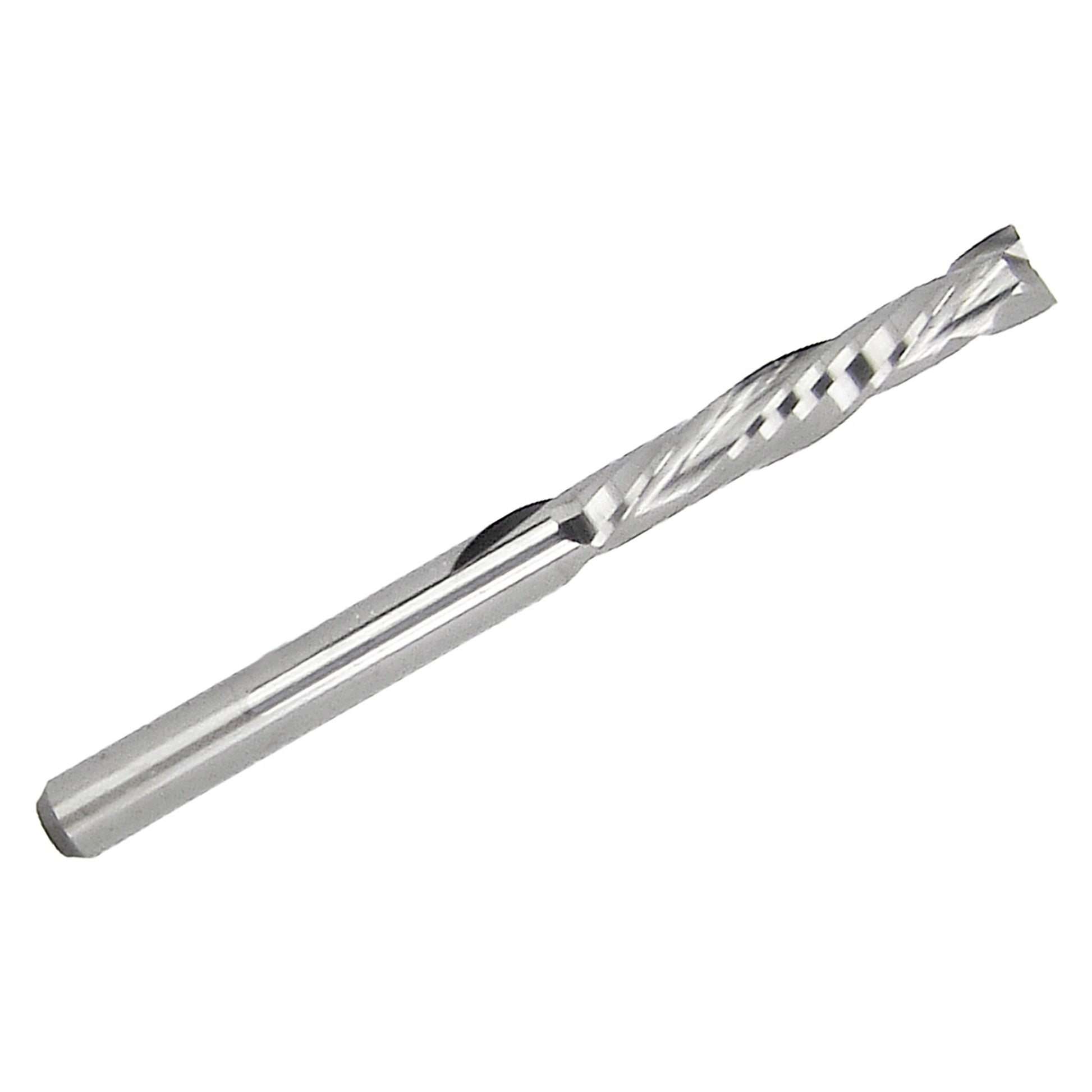 0.1250 inch 1/8 compression carbide end mill with 1/8 inch shank