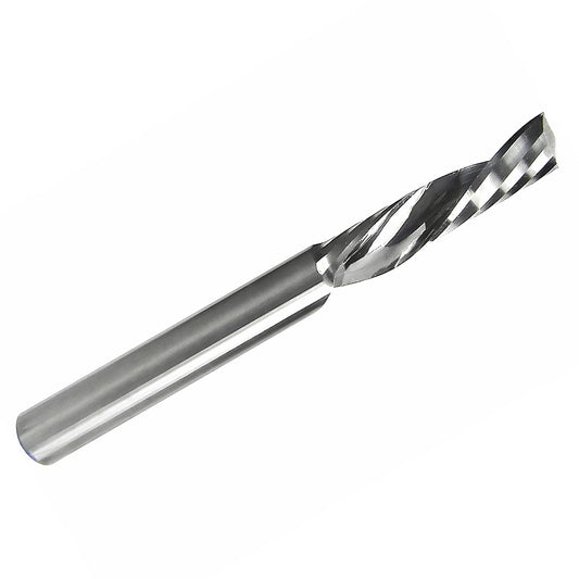 1/8" Up-Cut O-Flute Solid Carbide End Mill – 1/8" Shank, Aluminum & Plastic M230
