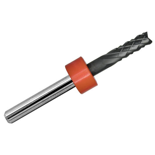 1/8" PCD Diamond Coated Carbide Router Bit – Fish Tail – Carbon Fiber & Composites