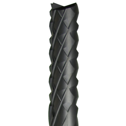 0.0945" (2.40mm) (3/32") x .394" LOC PCD Diamond Coated Carbide Router Bit, Fish Tail, 1/8" Shank | Carbon Fiber & Composites