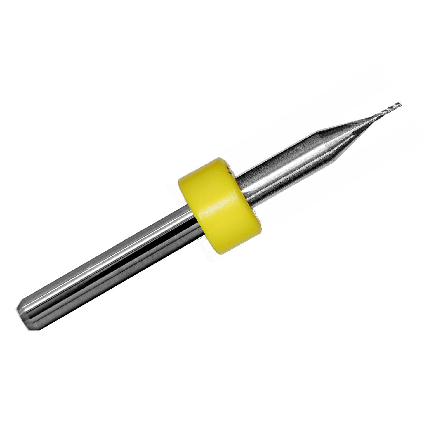 Kyocera 0.50mm diamond flute carbide router with fish tail tip and 1/8 inch shank