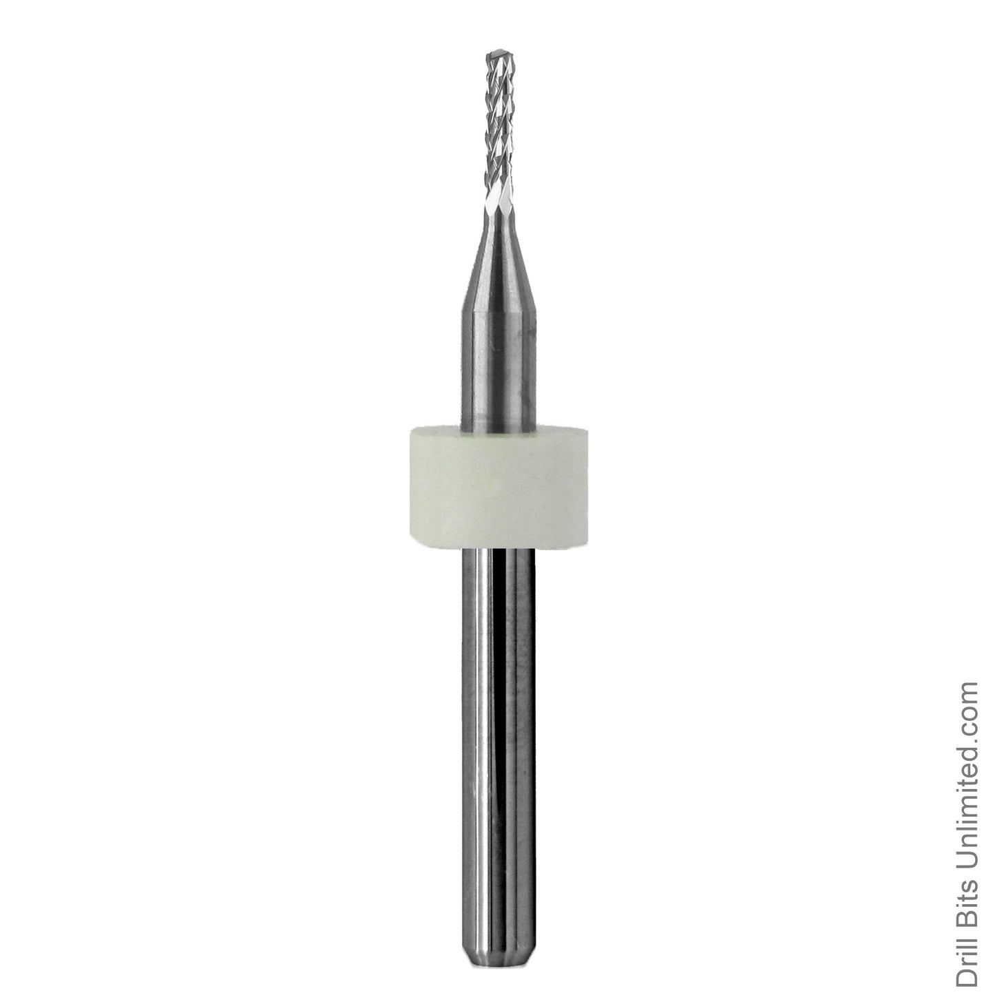 .050" Diamond Pattern Carbide Router – .315″ LOC – Drill Point Tip R123