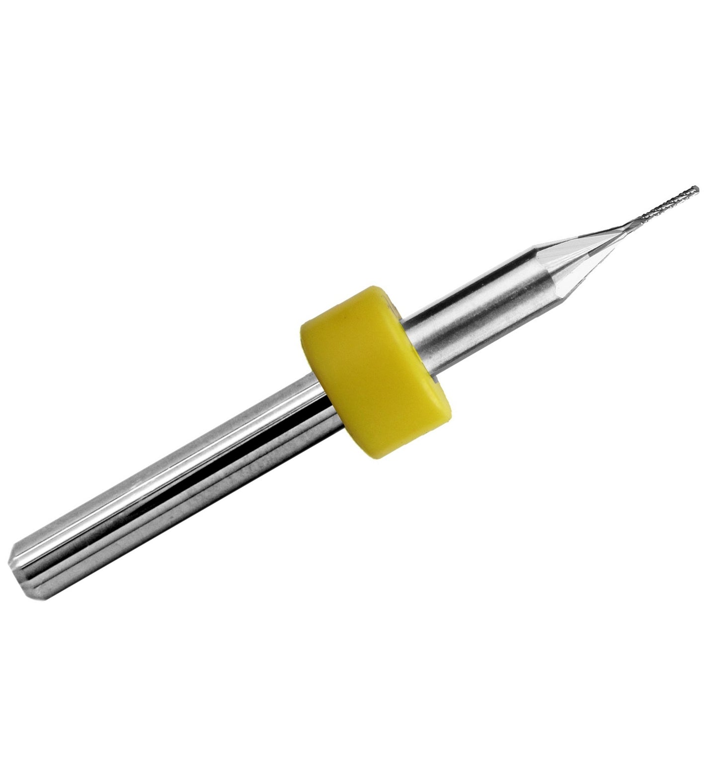 0.0197" (0.50mm) Chip Breaker Carbide Router - 3mm LOC - Drill Point Tip R148