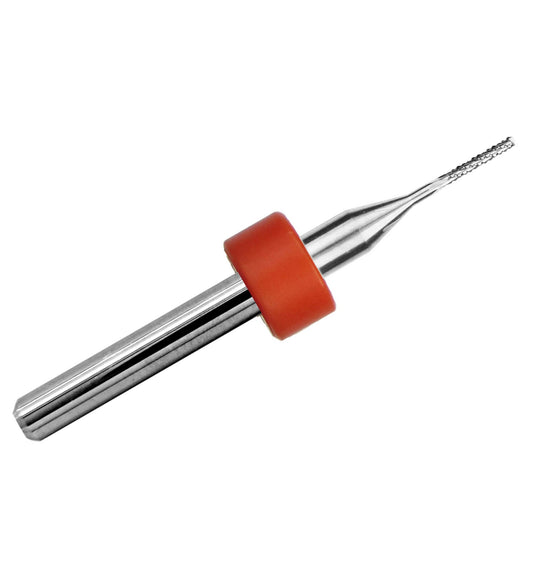 1/32 inch Kyocera chip breaker carbide router with 1/8 inch shank