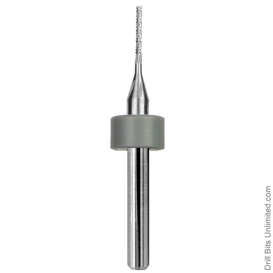 0.9 mm Chip Breaker Carbide Router – .256″ LOC – Drill Point Tip R151
