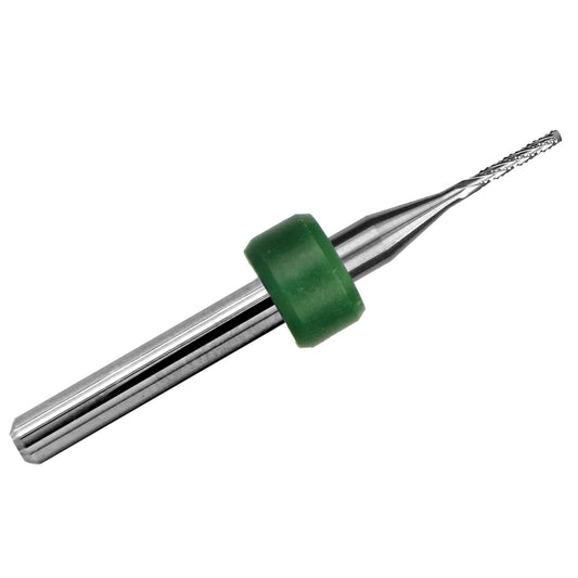 1 mm Chip Breaker Carbide Router – .250″ LOC – Drill Point Tip R153